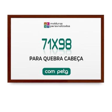 Imagem de Moldura para Quebra Cabeça Grow Puzzle 2000 Pçs 98x71 cm com Proteção Petg