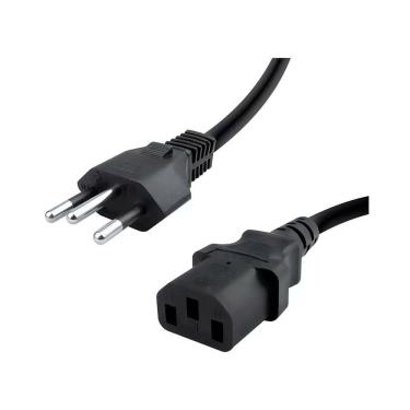 Imagem de Cabo de Força MXT Tripolar 2P + T 3 x 0,75 mm² 5 Metros - CB0559