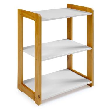 Imagem de Estante para Livros 75cm X 54cm Infantil Branco