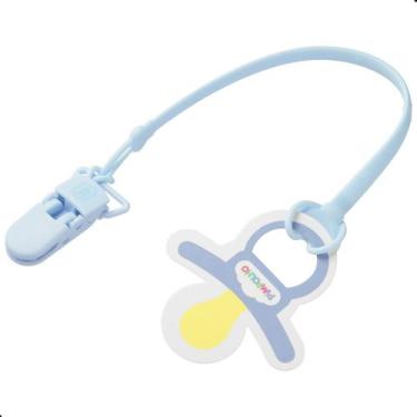 Imagem de Prendedor de Chupeta de Silicone 30cm - Pimpolho, Azul