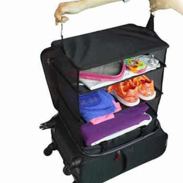 Imagem de Organizador de mala suspensoprateleira viagem bolsa sacola - Yeet