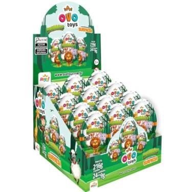 Imagem de Ovo Toys Animais Surpresa C/Royal Choco 24 Unidades 9g