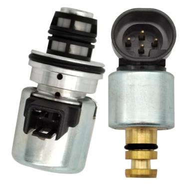 Imagem de Amrxuts Sensor de pressão de transmissão e solenoide regulador para 93-19 J-e-p Grand Cherokee, 1996-1998 Dodge B1500/B2500/B3500,1996-1999 Dodge Ram 1500/2500/3500/Dakota 4617210 560444 1403AA