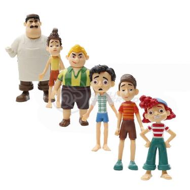 Imagem de Conjunto Cartela Menino Luca E Seus Amigos 6 Personagens