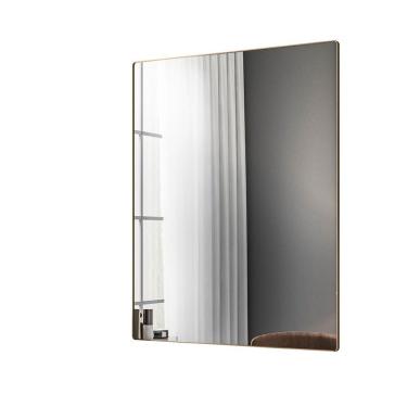 Imagem de Espelho Decorativo Star Com Moldura Cor: Dourado