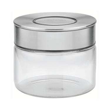 Imagem de Pote De Vidro Purezza Com Tampa De Inox 400ml - Tramontina