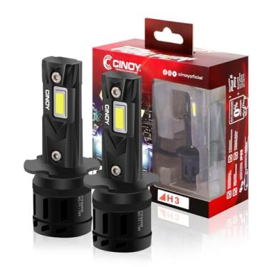 Imagem de Lâmpadas LED H1 H3 H7 H8/11/16 H27 HB3/4 HIR2 28W 8000LM 6500K Branco Frio - IP65 - Para Veículos Leves - Alta Durabilidade 30.000hrs (H3)