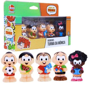 Imagem de Dedoches Turma Da Mônica Miniaturas 5 Peças - 3767 Líder - Lider