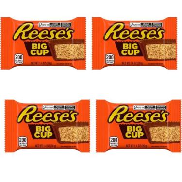 Imagem de Kit Chocolate Reeses Peanut Butter Big Cup Hersheys 39g Unidade Import