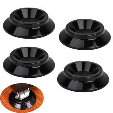 Imagem de UtySty Pacote Com 4 Copos De Plástico Abs Para Piano Cauda, Apoio Os Pés, Protetor Chão Pianos Digitais 88 Teclas E Peso Total