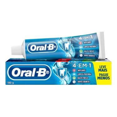 Imagem de Creme Dental Tradicional Oral-B 180G 4 Em 1