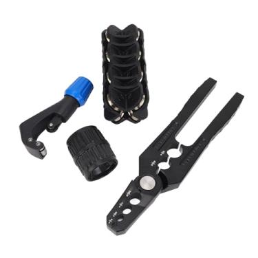 Imagem de Alicate de reparo manual de tubo de cobre redondo, alicate de reparo de tubo plano, alicate de ferramenta de refrigeração, 1/10.2 cm 3/20.3 cm 1/5.1 cm 5/20.3 cm 3/10.2 cm 7/20.3 cm alisador de tubo