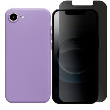 Imagem de Capa Anti Impacto Para iPhone 16e + Pelicula Privacidade - GR Global R