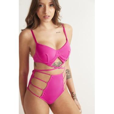 Imagem de Calcinha Cós Alto Unity - Ana Mayer Fashion Lingerie, Roxo, g
