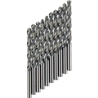 Imagem de Pacote com 5 Brocas de Aço Rápido 21/64" Starfer