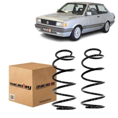 Imagem de Kit 2 Molas Dianteira Gol Quadrado Voyage 8195 Parati G1