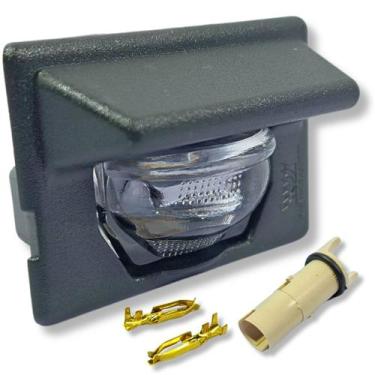 Imagem de Lanterna iluminação luz de placa para fiat uno 1984 até 2002 e mitsubi