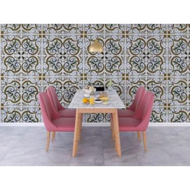 Imagem de Papel de Parede - Azulejo 18 - Studio Art, 5