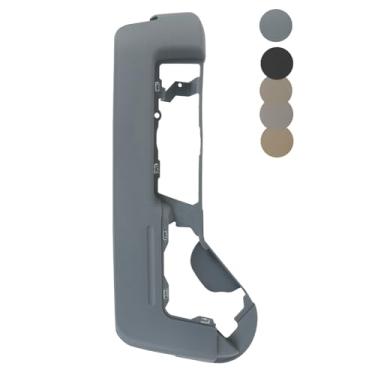 Imagem de TQPONLY Capa de painel de acabamento de assento cinza de aço para carro moldura dianteira esquerda compatível com Ford e Lincoln