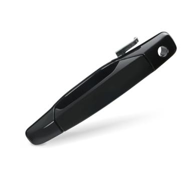 Imagem de Maçaneta externa preta do lado do motorista dianteiro esquerdo compatível com Chevy Silverado Suburban Avalanche Tahoe 2007-2014, GMC Sierra Yukon, Cadillac Escalade substitui 15915149, 20828258