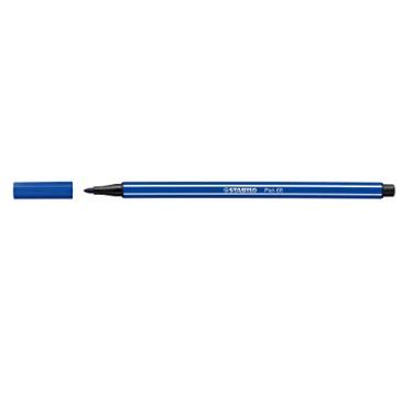 Imagem de Caneta Hidrográfica Premium – STABILO Pen 68 – Caixa com 10 unidades – Azul Escuro