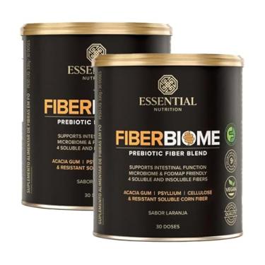 Imagem de Kit 2X: Fiber Biome Laranja Essential Nutrition 300g