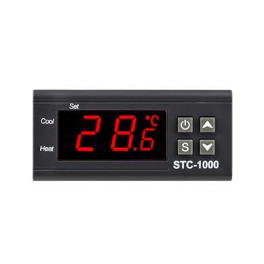 Imagem de Fafeicy Controlador de Temperatura Digital -1000 Termostato Alto para Refrigerador Aquecimento de Calma (AC 110-220V)
