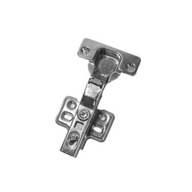 Imagem de Dobradiça mestre marceneiro curva inox calco fixo slow - 04029ss