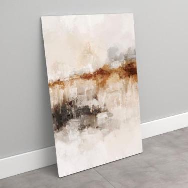 Imagem de Quadro Decorativo Tons suaves abstratos - MeMoldura, Chassi Borda Infi