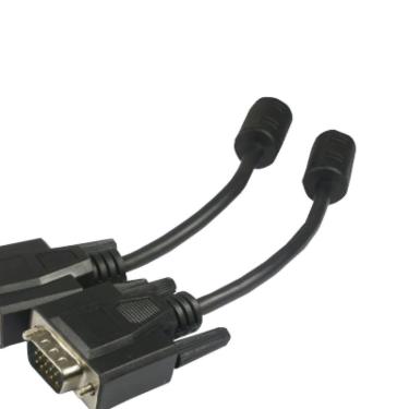 Imagem de Cabo para Monitor VGA sem Blister HD15M X HD15M 3 Metros Preto com Filtro