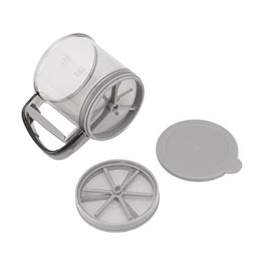 Imagem de Zerodis Eficiente de Copo Manual de Copo Eficiente Filtro de Farinha de Farinha -Esçate de Mistura para Mixagem para Ferramenta Assada