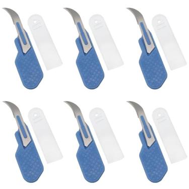 Imagem de XGNG Removedor de tachinha de aço carbono, 12 peças, cabo de plástico, estripador de costura, costura doméstica, ferramentas de bordado artesanais para botões de substituição de casas de botão