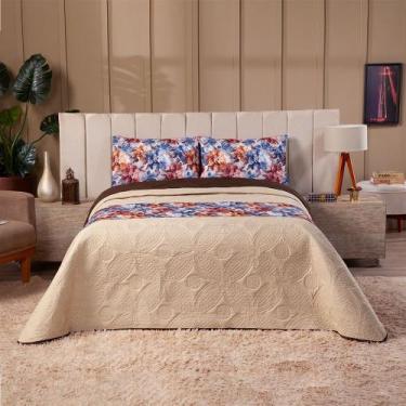 Imagem de Cobre Leito Casal Queen Matelado Ultrassônico com Fronhas e Peseira de