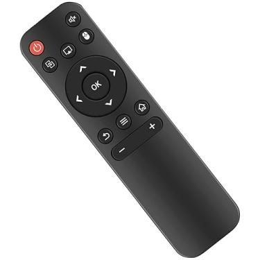 Imagem de AWO Controle remoto de substituição compatível com projetor portátil FEARWIKY P2 Mini Movie