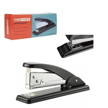 Imagem de Grampeador Grande De Mesa Metal Para 25 Folhas Reforçado