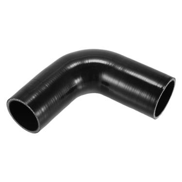 Imagem de X AUTOHAUX 1 peça 60-65 mm 6.0 cm-6.5 cm ID 150 mm 15.0 cm comprimento 90 graus preto carro silicone mangueira de refrigeração universal