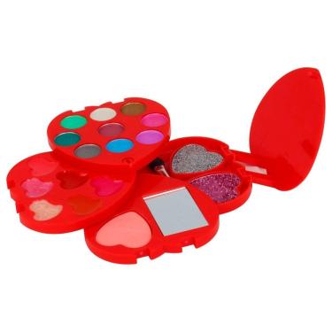 Imagem de KIT Maquiagem Infantil Case Coração - Tudo em Caixa
