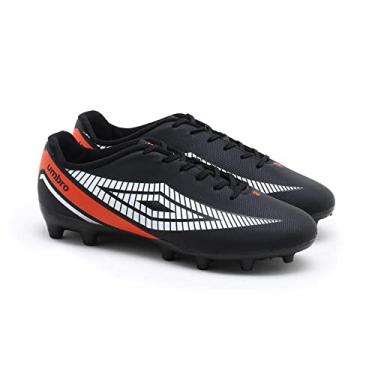 Imagem de Chuteira Campo Umbro Z League Preto/Branco/Laranja