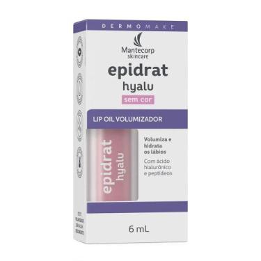 Imagem de Lip Oil Volumizador Epidrat Hyalu Sem Cor 6ml - MANTECORP