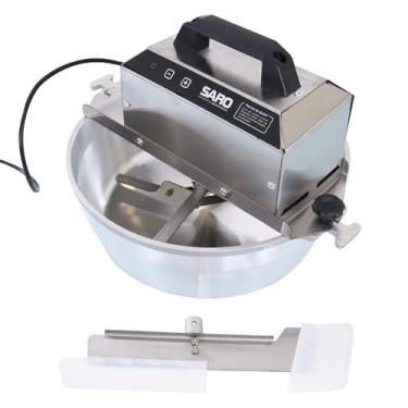 Imagem de Panela Mexedora Massa com Pá Inox e Doce com Pá Silicone 10 Litros