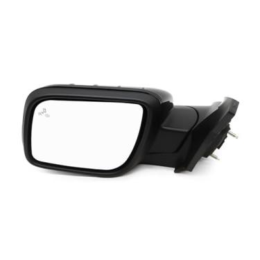 Imagem de Aspaton Conjunto de espelho do lado esquerdo do motorista compatível com Explorer 2011-2015 Espelho retrovisor com luz de seta e luz de seta e detecção de ponto cego BB5Z-17683-SDPTM (11 pinos)