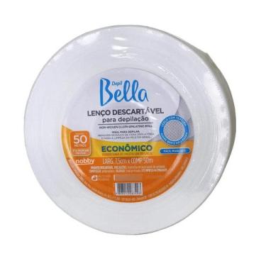 Imagem de Lenço Depil Bella Descartável Para Depilação 50 Metros