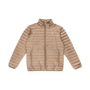 Imagem de Jaqueta Masculina Microfibra Diametro Marrom, GG, Marrom