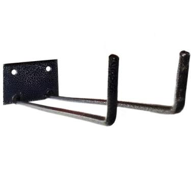 Imagem de 4 Suportes Ferramentas Reforçado Pás - Enxada - Rastelo 30cm - NoBrand