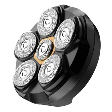 Imagem de Uythumidid Cabeça De Barbear Magnética Substituição, Barbeadores Cabeça/Corpo Para Homens/Mulheres, Úmido/Seco Hipoalergênico, À Prova D'Água Ipx7