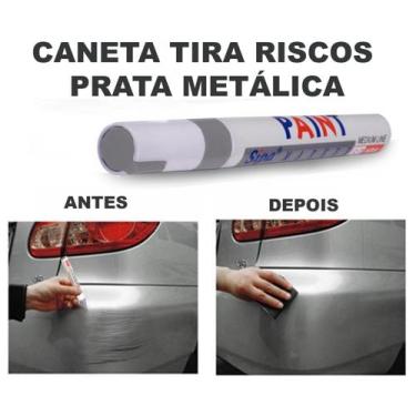 Imagem de Caneta de rotoque em riscos pintura automotiva cor vermelha - SIPA, PR