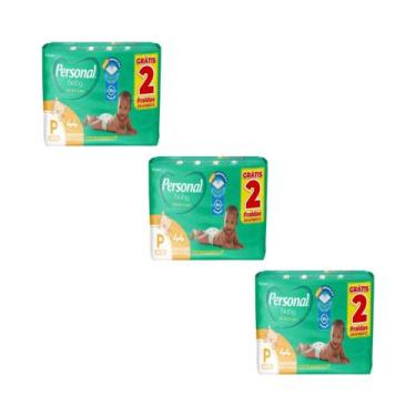 Imagem de Kit Fralda Personal Baby Protect Sec Mega - Tam P - 132 unidades - ATA