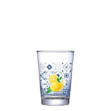 Imagem de Ruvolo, Jogo de Copo Caldereta Siciliana, Copo de Vidro para Água e Suco 6pcs, 300ml