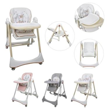 Imagem de Cadeira De Alimentação Premium 2 Em 1 Para Bebê C/regulagens (Branco)