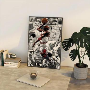 Imagem de Pôsteres Clássicos De Filmes De Michael Jordan Em Qualidade HD, Arte D